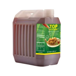sauce-seasoning-0842 ซอสราดปลาทอด ตรา ท๊อป คิทเช่น 4500 มล. 1 แกลอน