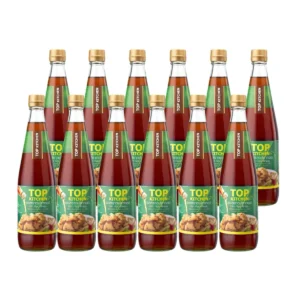 sauce-seasoning-0845 ซอสราดปลาทอด ตรา ท๊อป คิทเช่น 700 มล. 12 ขวด