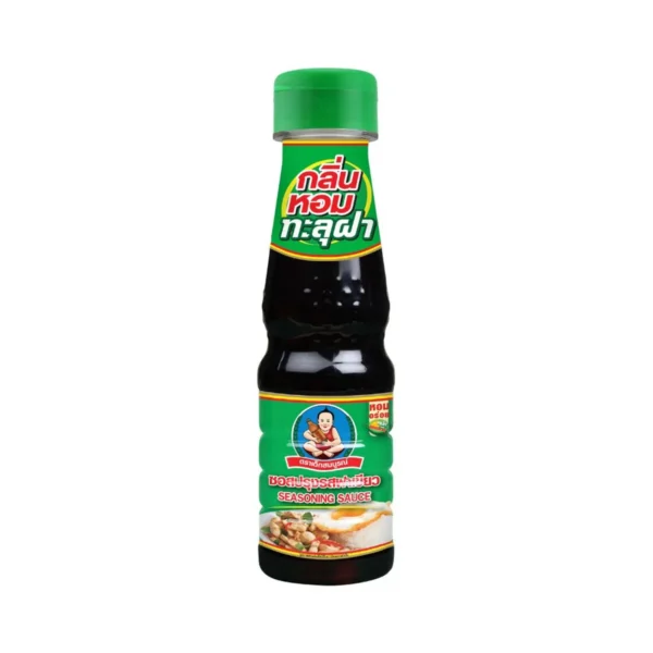 sauce-seasoning-0865 ตราเด็กสมบูรณ์ ซอสปรุงรสอาหารฝาเขียว 140 มล.