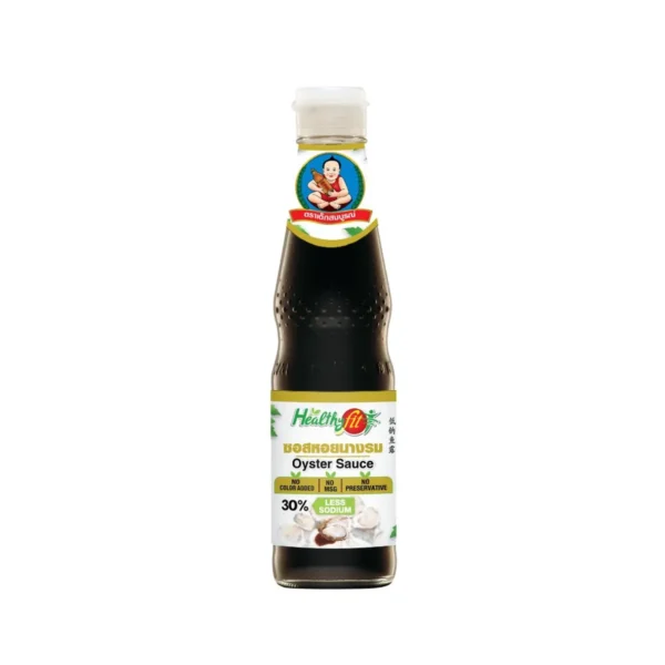 ตราเด็กสมบูรณ์ ซอสหอยนางรม สูตรลดโซเดียม 30% เฮลล์ตี้ฟิต 350 ก.