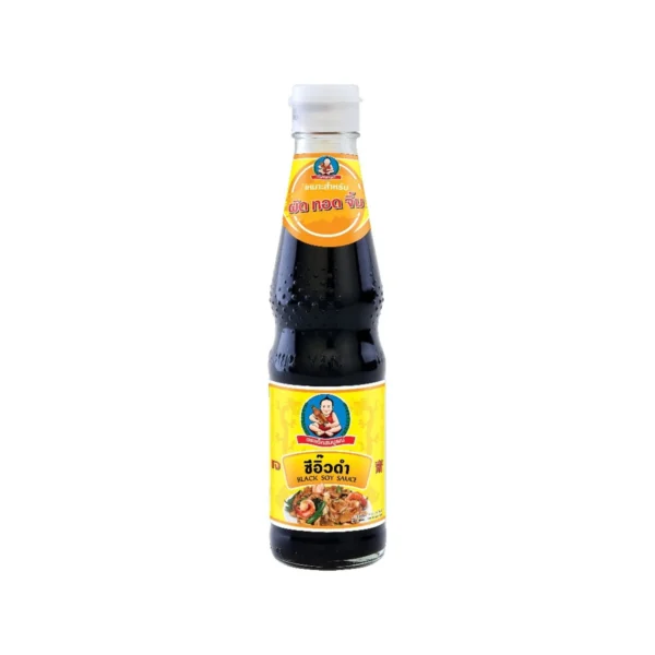 sauce-seasoning-0912 ตราเด็กสมบูรณ์ ซีอิ๊วดํา 400 กรัม