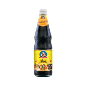 sauce-seasoning-0915 ตราเด็กสมบูรณ์ ซีอิ๊วดํา ขนาด 940 กรัม (แพ็ค 3 ขวด)