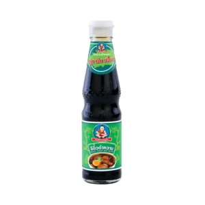 sauce-seasoning-0917 ตราเด็กสมบูรณ์ ซีอิ๊วดํา หวาน ขนาด 400 กรัม (แพ็ค 3 ขวด)