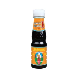 sauce-seasoning-0920 ตราเด็กสมบูรณ์ ซีอิ๊วดําฉลากส้ม 190 ก.