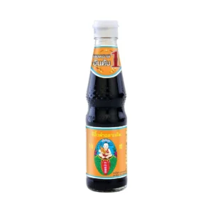 sauce-seasoning-0921 ตราเด็กสมบูรณ์ ซีอิ๊วดําฉลากส้ม 400 ก.
