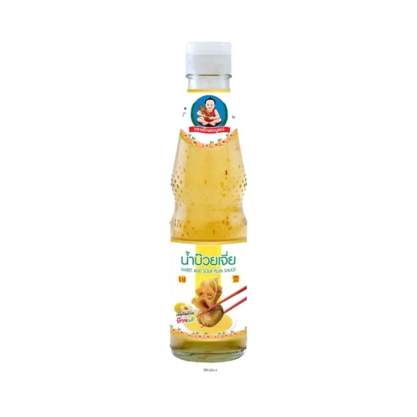 ตราเด็กสมบูรณ์ น้ําจิ้มบ๊วย ขนาด 350 กรัม. (แพ็ค 3 ขวด)