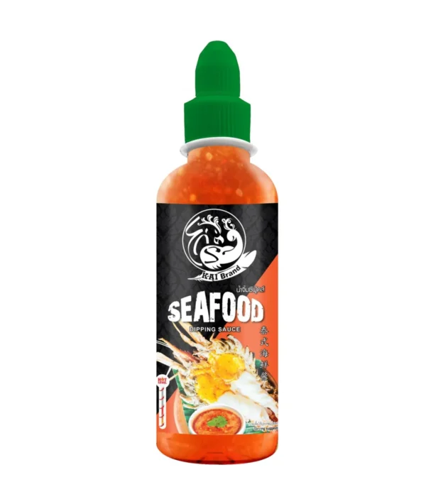sauce-seasoning-0972 ตราไก่ น้ําจิ้มซีฟู้ดส์ ขนาด 290 กรัม. (แพ็ค 3 ขวด)