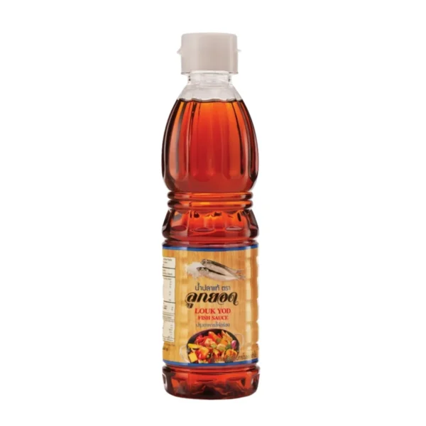 sauce-seasoning-1004 น้ําปลาแท้ ตรา ลูกยอด 300 มล. 1 ขวด