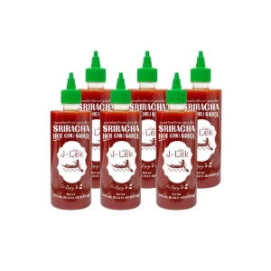 sauce-seasoning-1036 เจ๊เล็ก ซอสพริกศรีราชา สูตรเผ็ด 455 มล. แพ็ค 6 ขวด