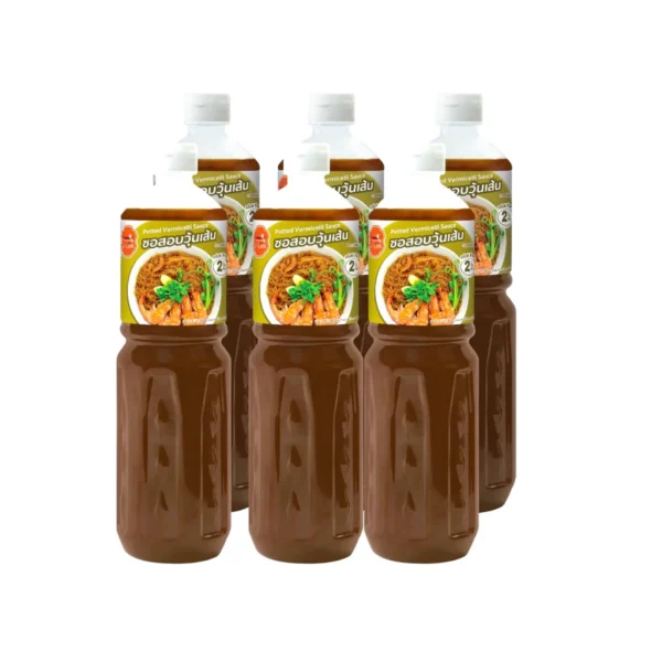 sauce-seasoning-1043 เจ๊เล็ก ซอสอบวุ้นเส้น ขนาด 560 กรัม x 6 ขวด