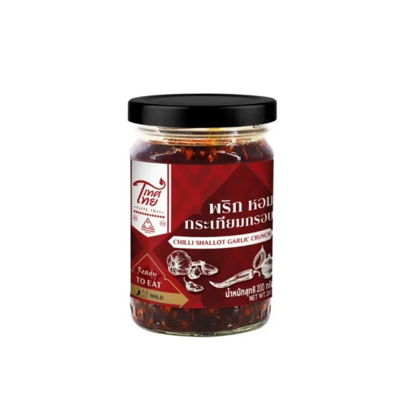 sauce-seasoning-1053 เทศไทย พริก หอม กระเทียมกรอบ 200 กรัม