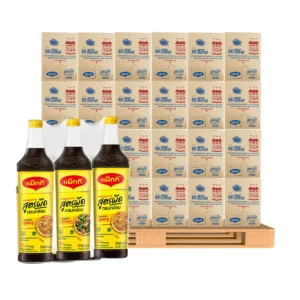 sauce-seasoning-1073 แม็กกี้ ซอสปรุงอาหาร 680 มล. 3 ขวด 4 แพ็ค x 43 ลัง (1 พาเลท)