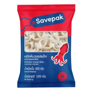 seafood-0016 เซพแพ็ค หมึกหั่นวงแช่แข็ง 1กก.