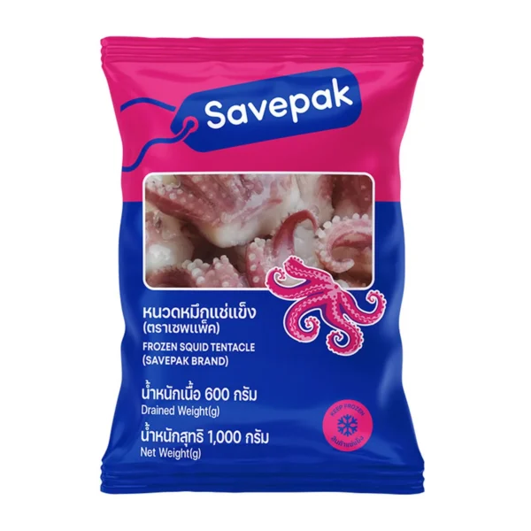 seafood-0030 เซพแพ็ค หนวดหมึกแช่แข็ง 1 กก.