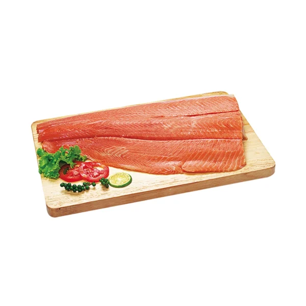 แซลมอนแอตแลนติกแล่ครึ่งซีกแช่แข็ง TRIM C ประมาณ 1.5 กก./ชิ้น