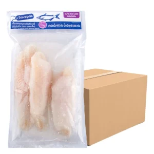 seafood-0077 เซพแพ็ค แพนกาเซียสแล่แช่แข็ง (170-220 ก./ชิ้น) 1 กก. x 10