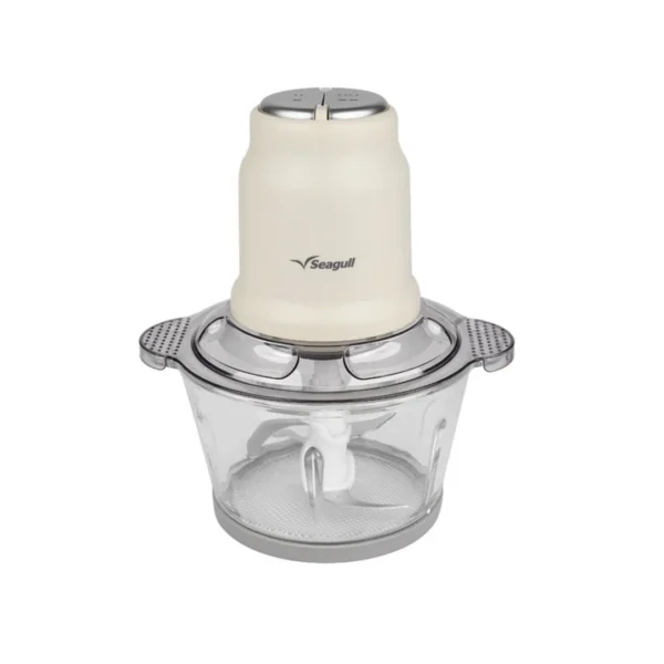 seagull-001 Seagull เครื่องบดสับอาหาร แบบไฟฟ้า 2 ลิตร (ครีม)