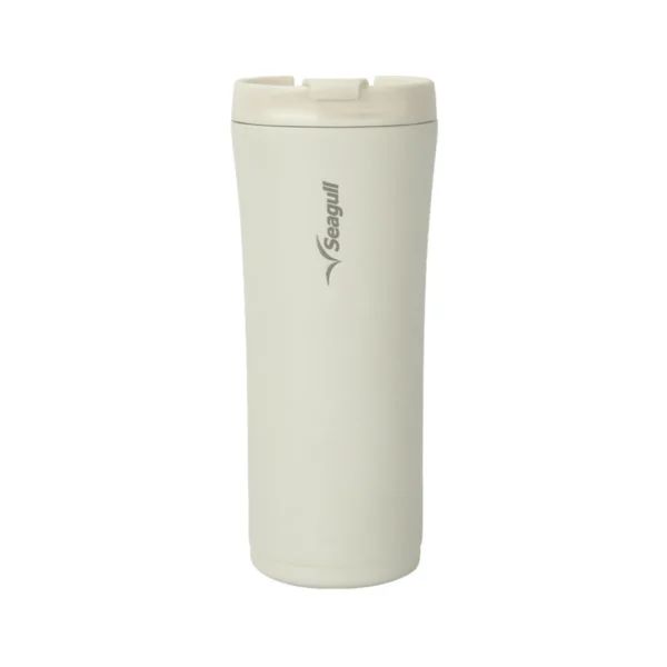 seagull-040 Seagull แก้วน้ําสุญญากาศ มินิมอล 0.5 ลิตร (ครีม)