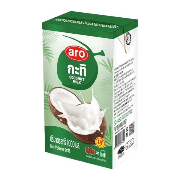 เอโร่ กะทิ ยูเอชที 100% 1 ล.