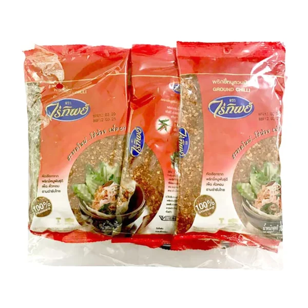 seasoning-0024 ไร่ทิพย์ พริกขี้หนูสวนป่น 100 ก. x 6