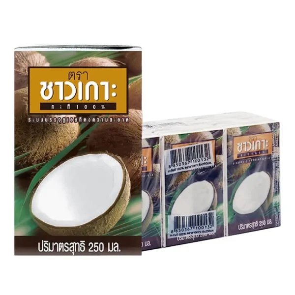 seasoning-0041 ชาวเกาะ กะทิ 250 มล. X 6