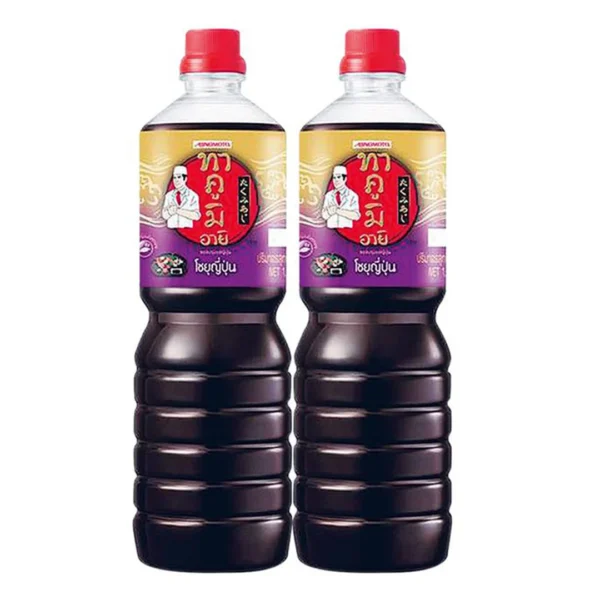 seasoning-0066 ทาคูมิ ซอสโชยุ 1 ล. x 2