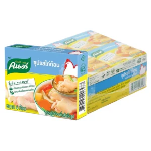 คนอร์ ซุปก้อนไก่ 40 ก. 12 ชิ้น