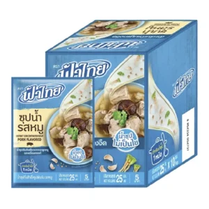 seasoning-0119 ฟ้าไทย ซุปน้ํา รสหมู 25 มล. x 10