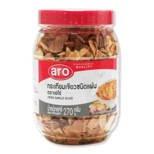 seasoning-0142 เอโร่ กระเทียมเจียว ชนิดแผ่น 270 ก.