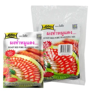 seasoning-0145 โลโบ ผงทําหมูแดง 100 ก. x 6
