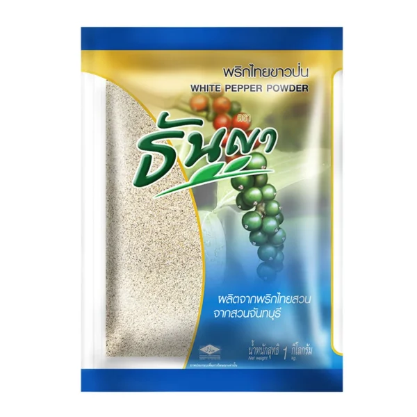 seasoning-0182 ธันญา พริกไทยขาวป่น 1 กก.