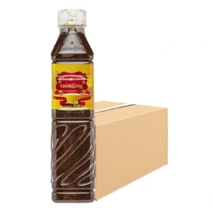 seasoning-0200 แม่เหรียญ น้ําปลาร้า 380 มล.X 24