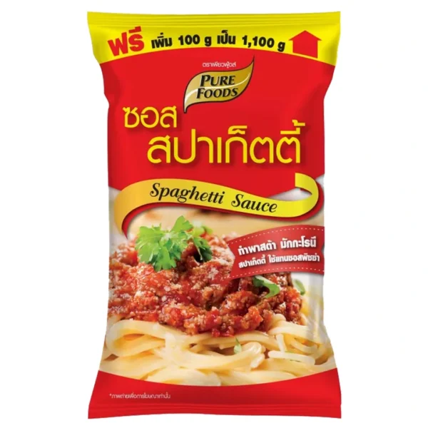 เพียวฟู้ดส์ ซอสสปาเก็ตตี้ 1.1 กก.
