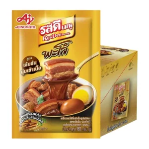 seasoning-0220 รสดี เมนู พะโล้ สูตรเข้มข้น 80 ก. x 10