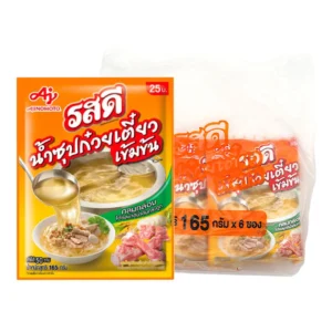 รสดี น้ําซุปก๋วยเตี๋ยวเข้มข้น 165 ก. x 6
