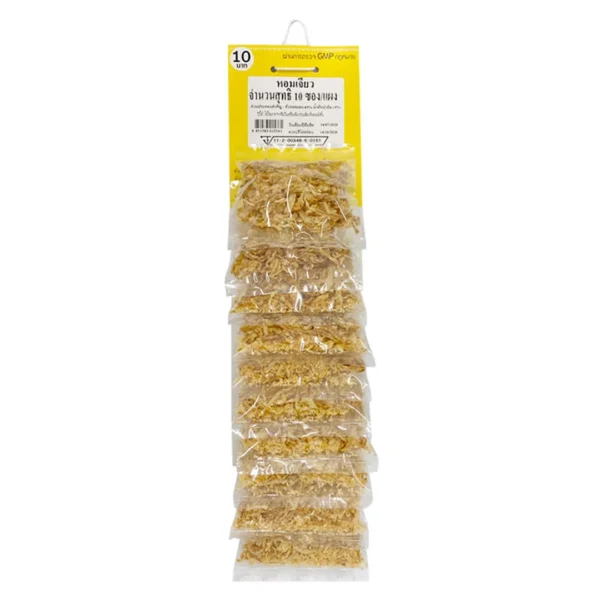 seasoning-0237 หอมเจียว แผงละ 10 ซอง