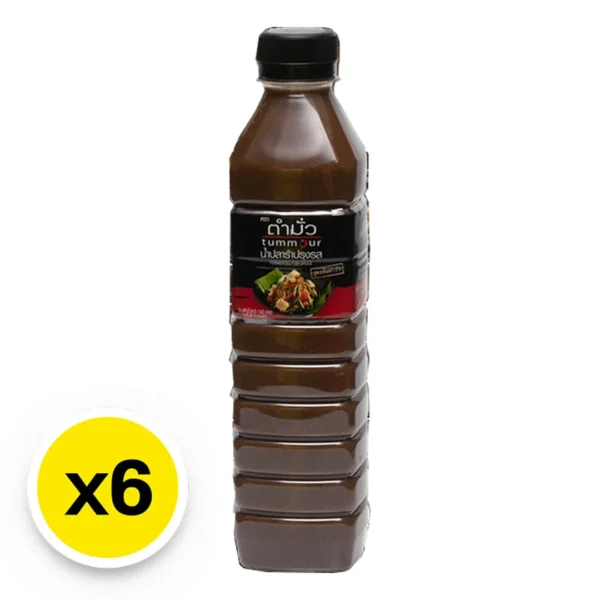 seasoning-0247 ตํามั่ว น้ําปลาร้าปรุงรส 400 มล. x 6