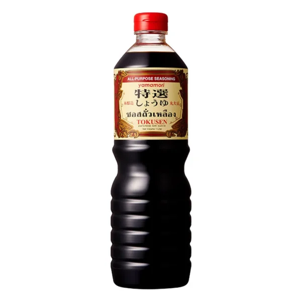 seasoning-0285 ยามาโมริ ซอสถั่วเหลืองญี่ปุ่น โทคุเซ็น 1 ล.
