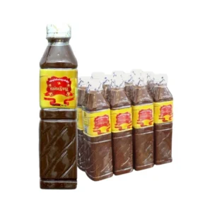 seasoning-0426 แม่เหรียญ น้ําปลาร้า ยกลัง 380 มล. x 24
