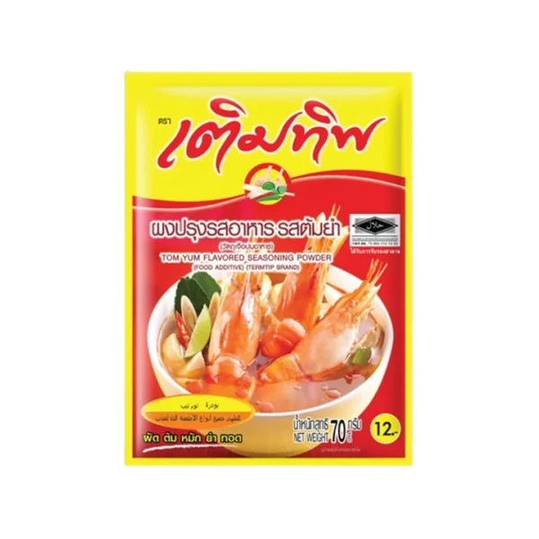 seasoning-0432 เติมทิพ ผงปรุงรส รสต้มยํา 70 ก.