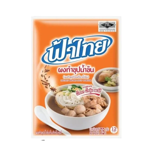 seasoning-0457 ฟ้าไทย ผงทําซุปน้ําข้น 75 ก.