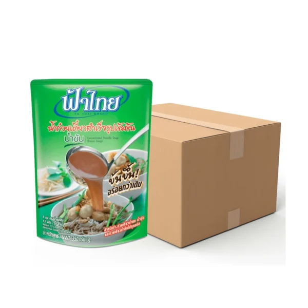 seasoning-0499 ฟ้าไทย น้ําก๋วยเตี๋ยวสําเร็จรูปเข้มข้น น้ําข้น 350 ก. x 36