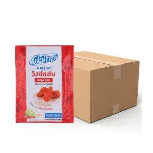 seasoning-0525 ฟ้าไทย ผงเขย่า รสวิงซ์แซ่บ 100 ก. x 24