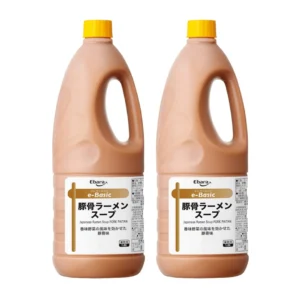 seasoning-0545 เอบาร่า ซุปราเมนข้นกึ่งสําเร็จรูป อี-เบสิก ทงคตสึ ไพอิตัน รสหมู (ผลิตในประเทศญี่ปุ่น) 1.8 ลิตร x 2