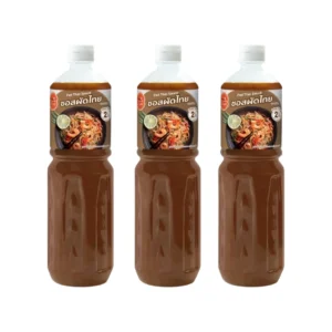 seasoning-0568 เจ๊เล็ก ซอสผัดไทย ขนาด 590 กรัม แพ็ค 3 ขวด