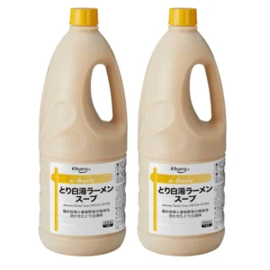seasoning-0581 เอบาร่า ซุปราเมนข้นกึ่งสําเร็จรูป อี-เบสิกไพอิตัน รสไก่ (ผลิตในประเทศญี่ปุ่น) 1.8 ลิตร x 2
