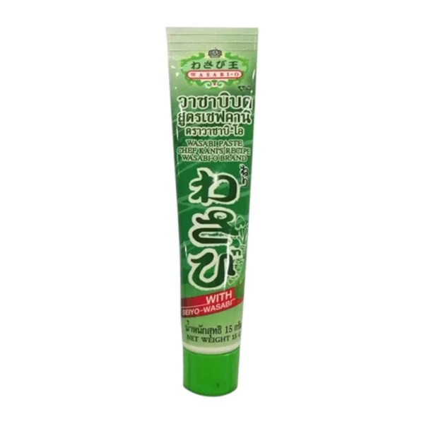 seasoning-0584 Wasabi Paste 15g Wasabi-o วาซาบิสด สูตรเชฟคานิ 15 กรัม