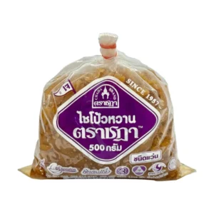 seasoning-0595 ไชโป้วหวาน ชนิดแว่น ตราชฎา 500 กรัม ตํานาน 70 ปี ราชบุรี ใช้ผัด, ต้ม, ยํา, ทอด ไม่ใส่ผงชูรส ไม่ใส่สี