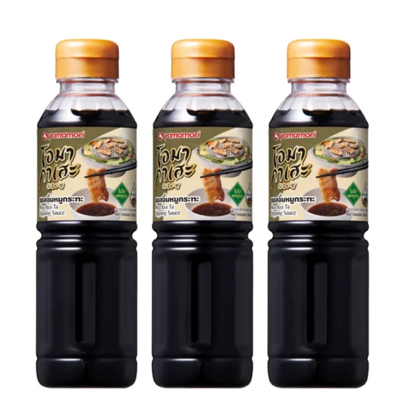 seasoning-0597 โอมากาเสะ ซอสจิ้มหมูกระทะ 200 มล. x 3