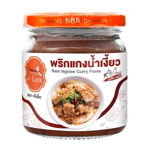 seasoning-0625 J-Lek (เจ๊เล็ก) พริกแกงน้ําเงี้ยว ขนาด 195 กรัม
